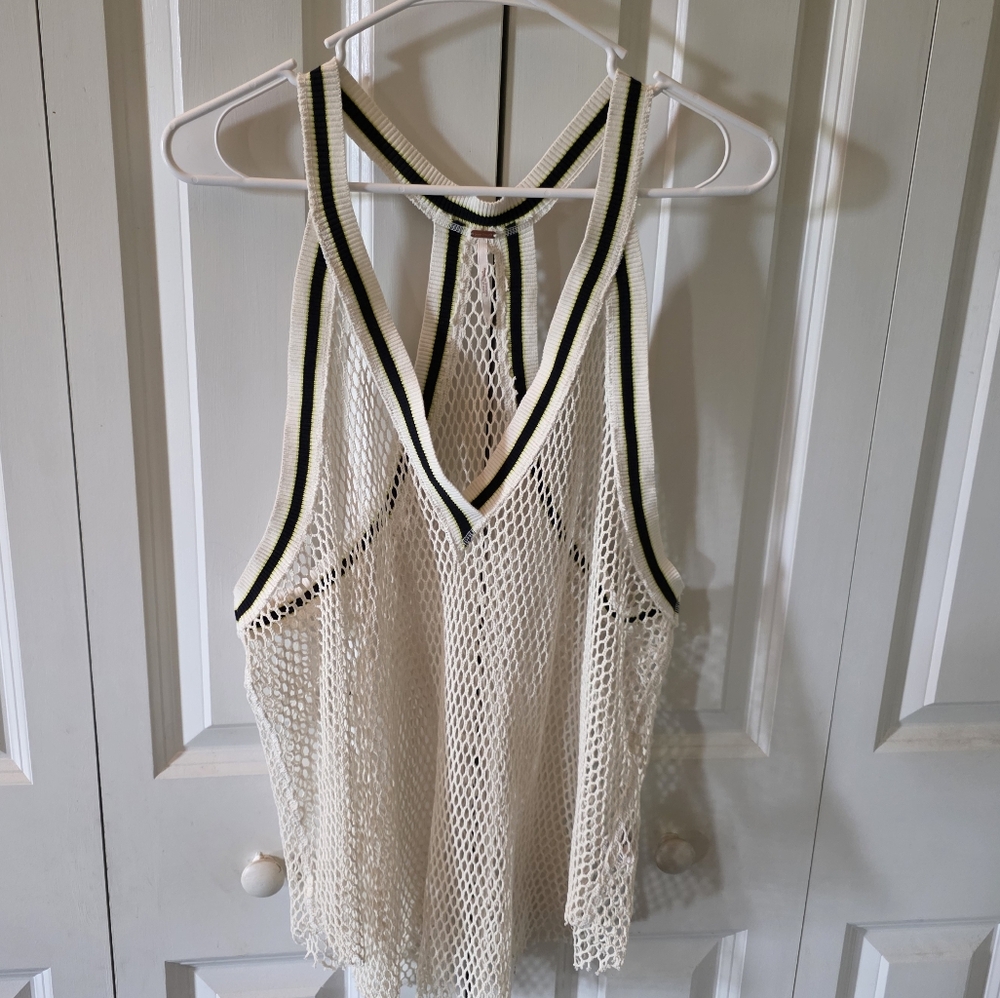 Free People Mesh Tank Top
